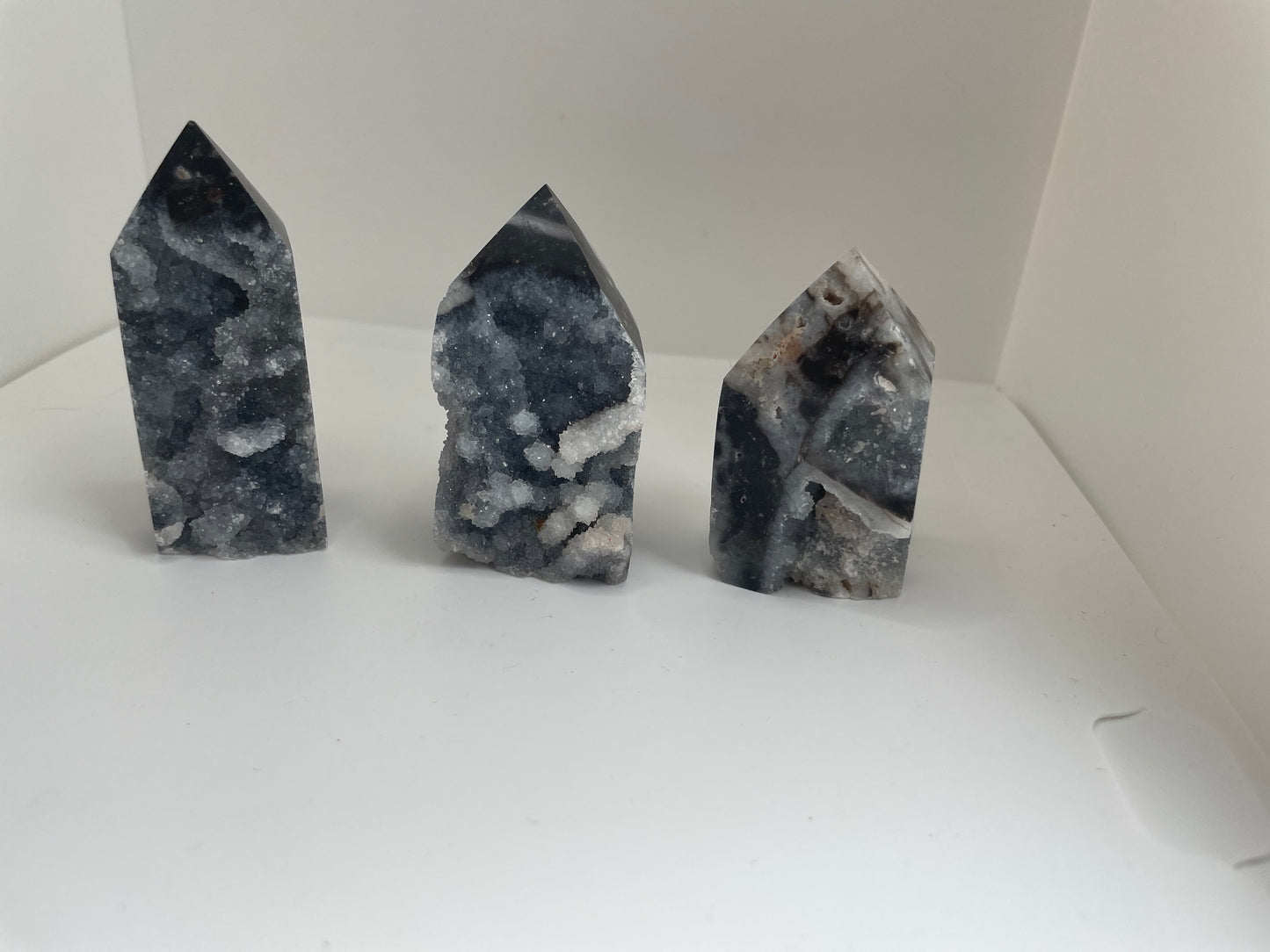 Natuurlijke Kristal Sphaleriet Geode
