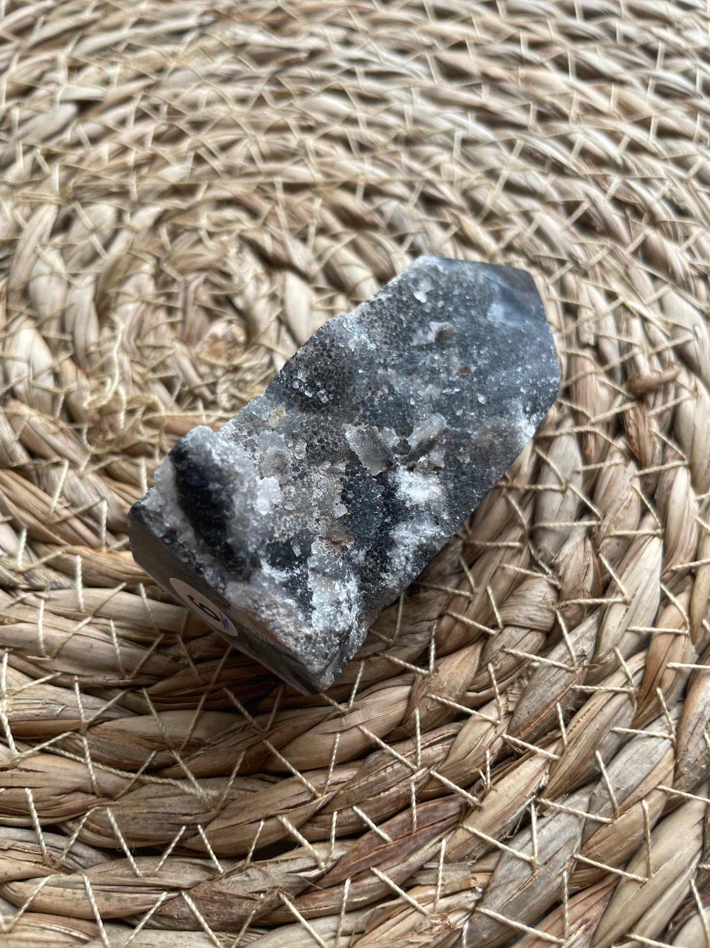 Natuurlijke Kristal Sphaleriet Geode