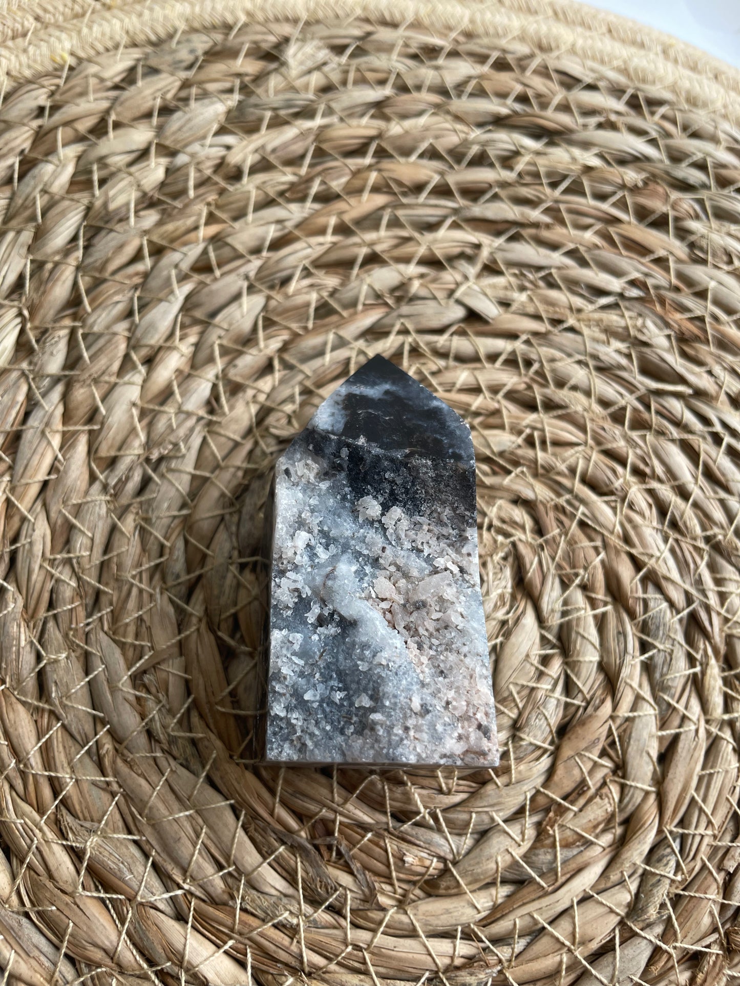 Natuurlijke Kristal Sphaleriet Geode