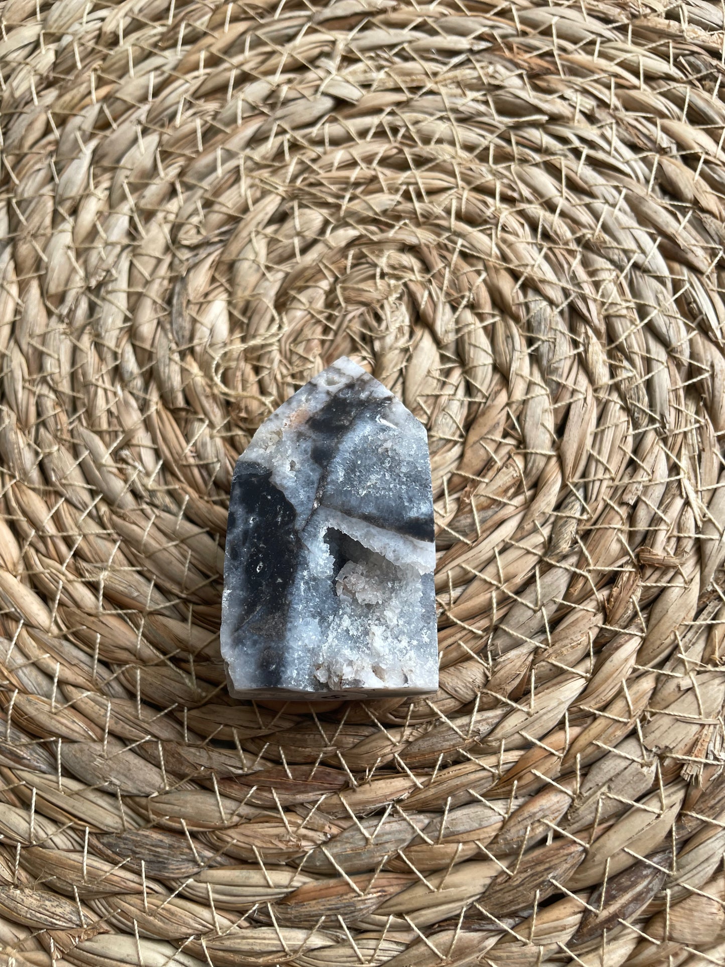 Natuurlijke Kristal Sphaleriet Geode