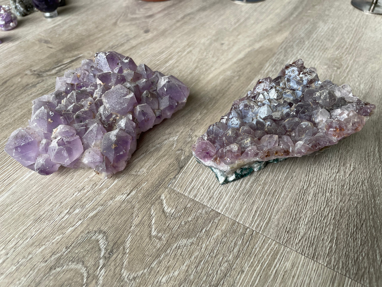 Ruwe amethist stukken
