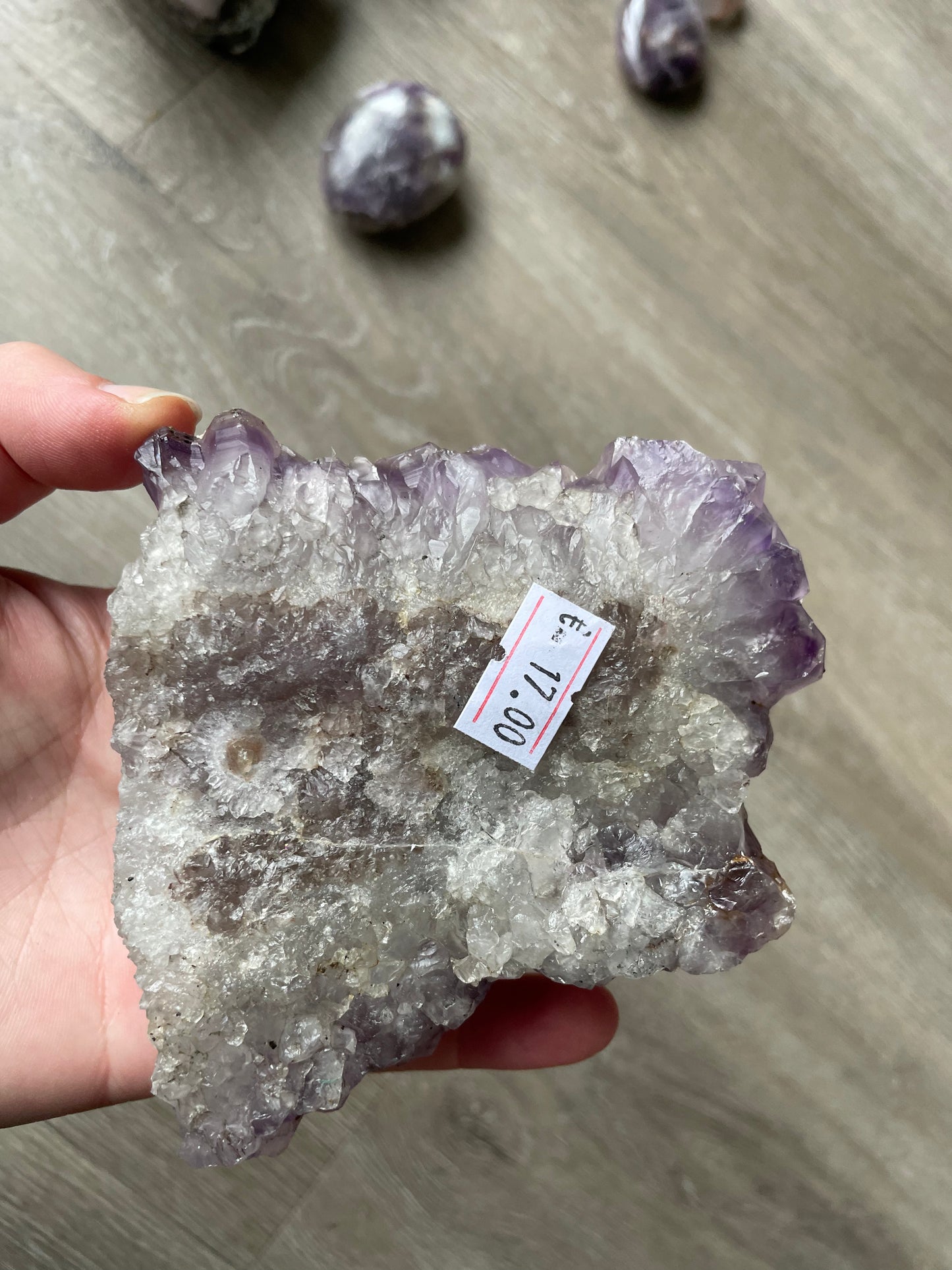 Ruwe amethist stukken
