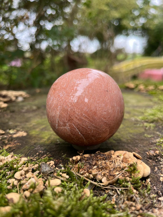 Peach moonstone bol