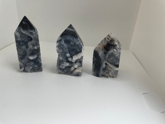 Natuurlijke Kristal Sphaleriet Geode