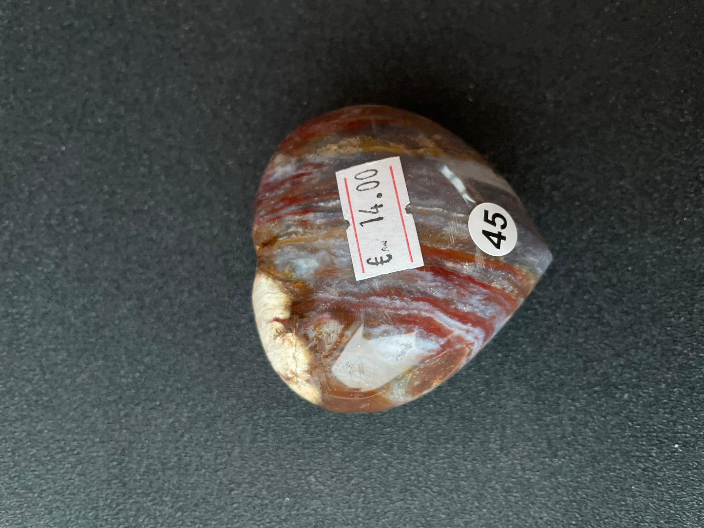 Versteend hout hart