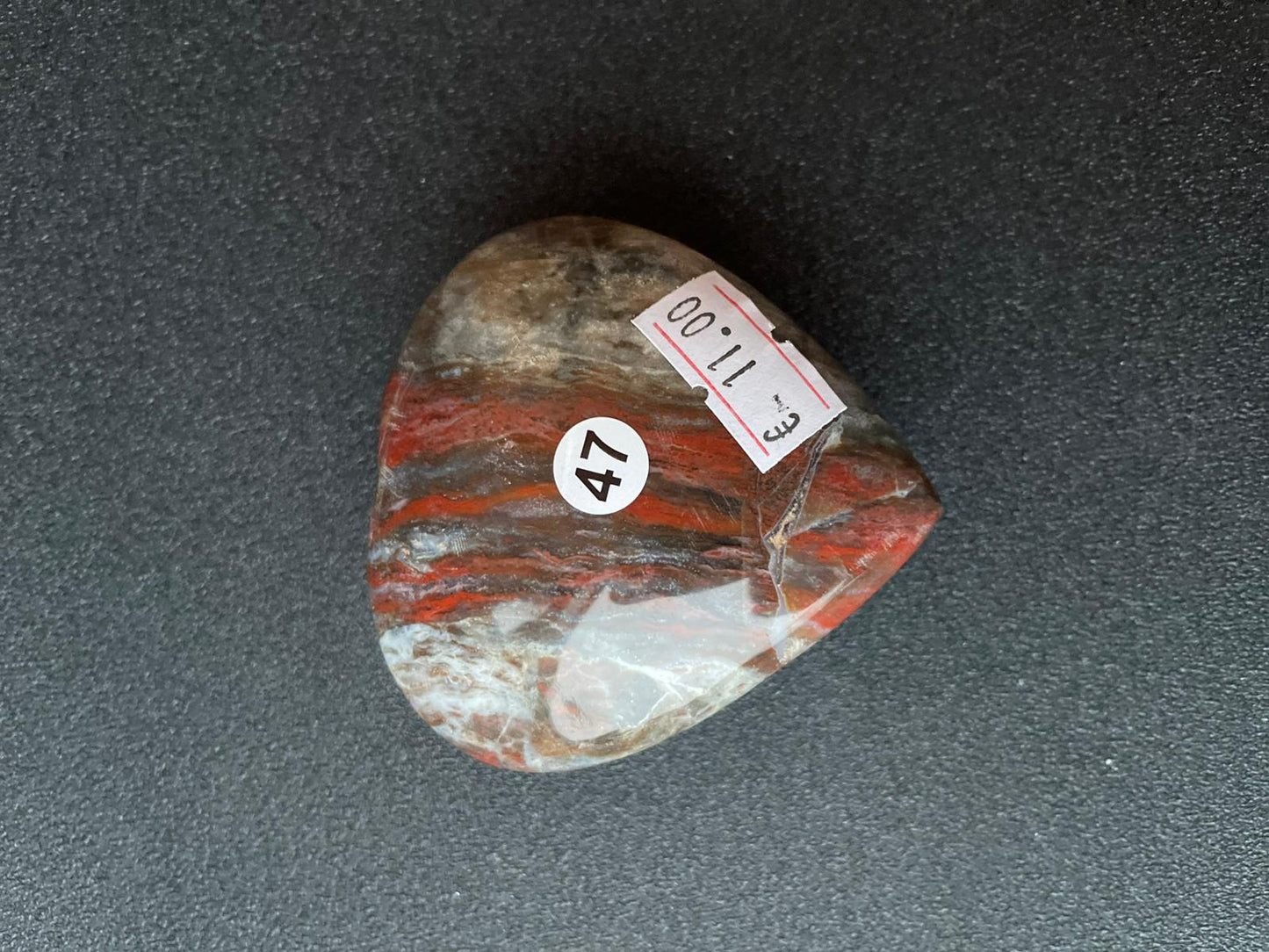 Versteend hout hart